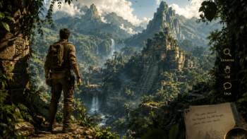 In Adventure Games, the Interface Is Often the First Puzzle