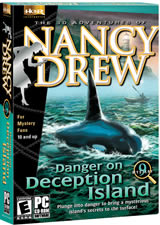 Nancy Drew: Danger on Deception Island box shot - click to enlarge