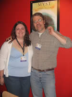 Rand Miller and Jennifer Miller - click to enlarge